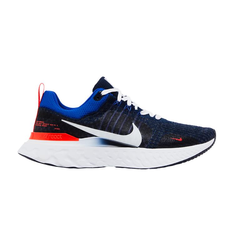 React Infinity Run Flyknit 3 'College Navy Bright Crimson'